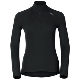 ODLO T-SHIRT MANICA LUNGA 1/2 ZIP WARM DONNA