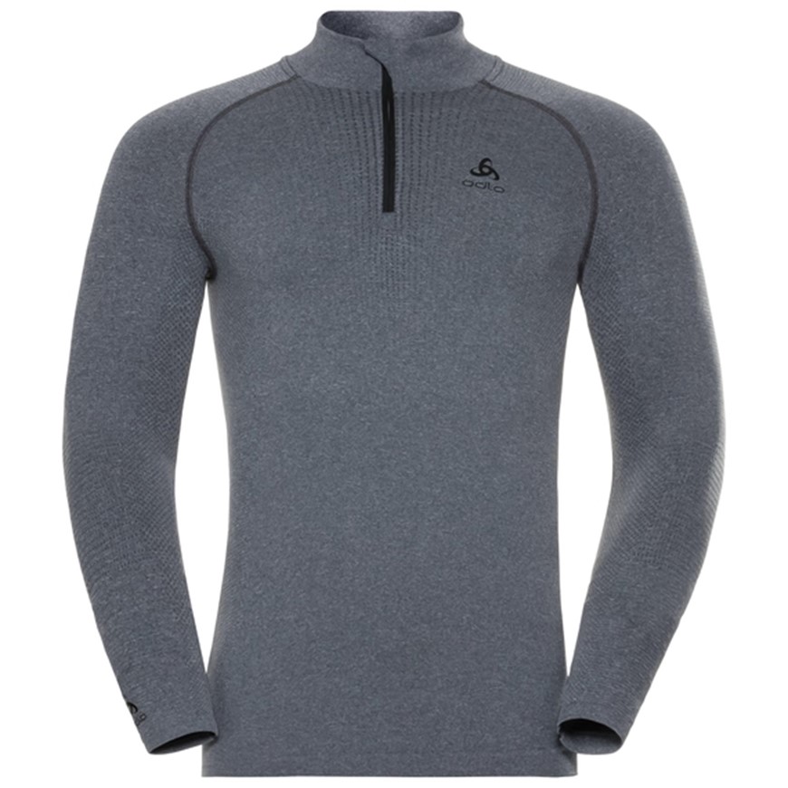 ODLO T-SHIRT MANICA LUNGA 1/2 ZIP PERFORMANCE WARM