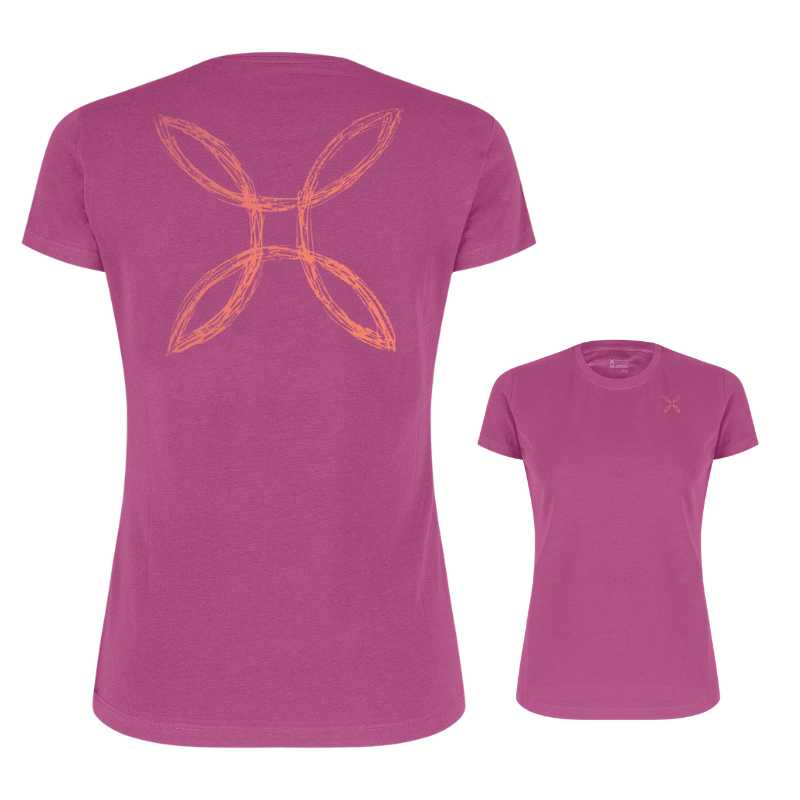 MONTURA PENCIL LOGO T-SHIRT DONNA