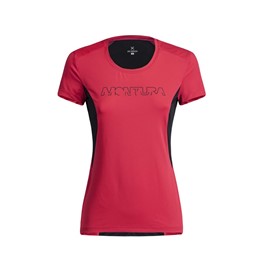 MONTURA RUN LOGO T-SHIRT DONNA