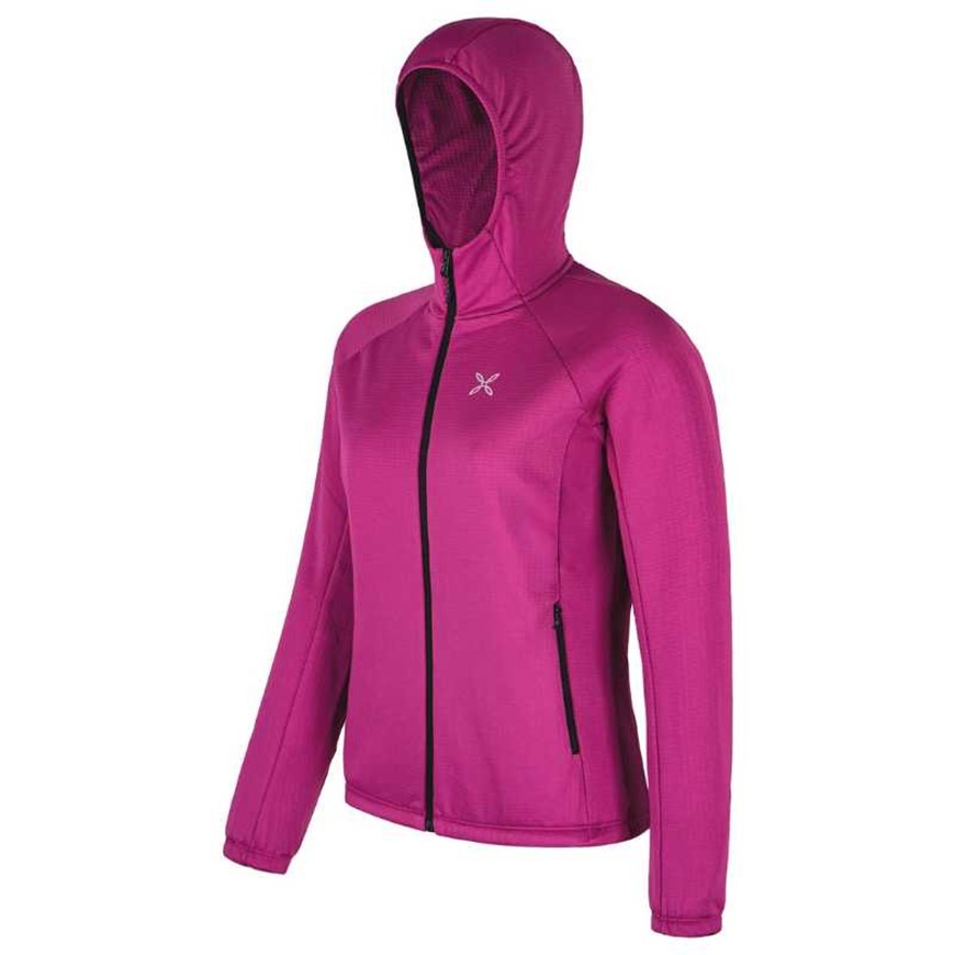 MONTURA FADIS GRID HOODED PILE DONNA
