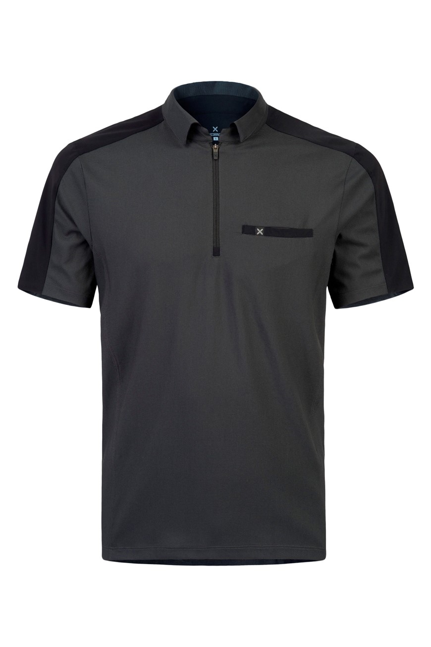 MONTURA OUTDOOR POCKET ZIP POLO