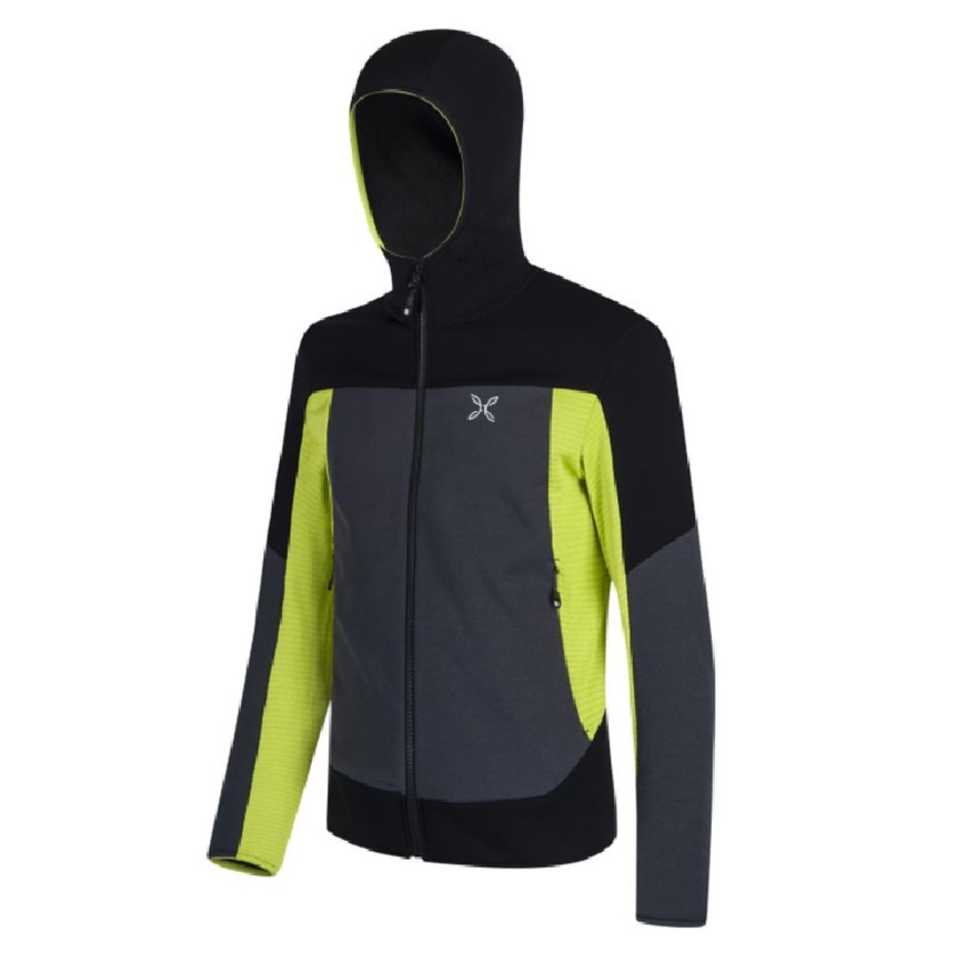 MONTURA SKY PLUS HOODY MAGLIA PILE