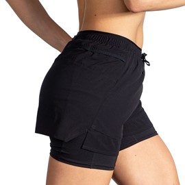 BROOKS HIGH POINT SHORT 2 IN 1 DONNA