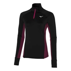 MIZUNO ACTIVE WARMALITE FELPA HZ DONNA