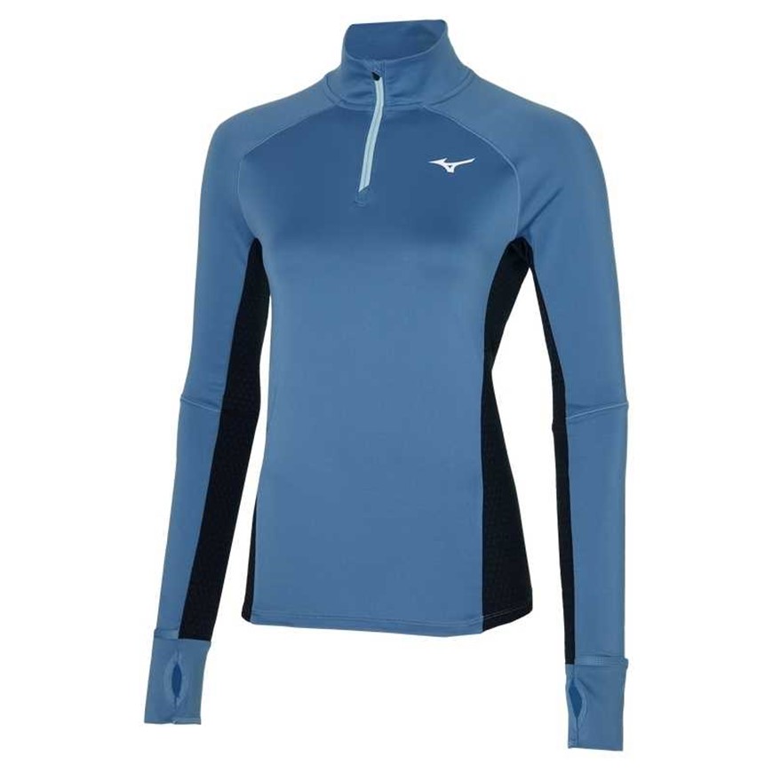 MIZUNO ACTIVE WARMALITE FELPA HZ DONNA